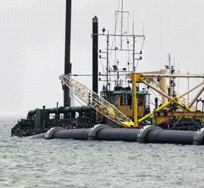 Prace na wodach Zatoki Gdańskiej