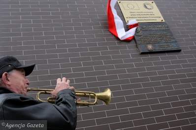 Odsłonięcie tablicy