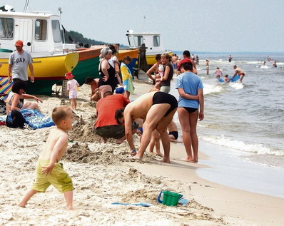 Plażowicze