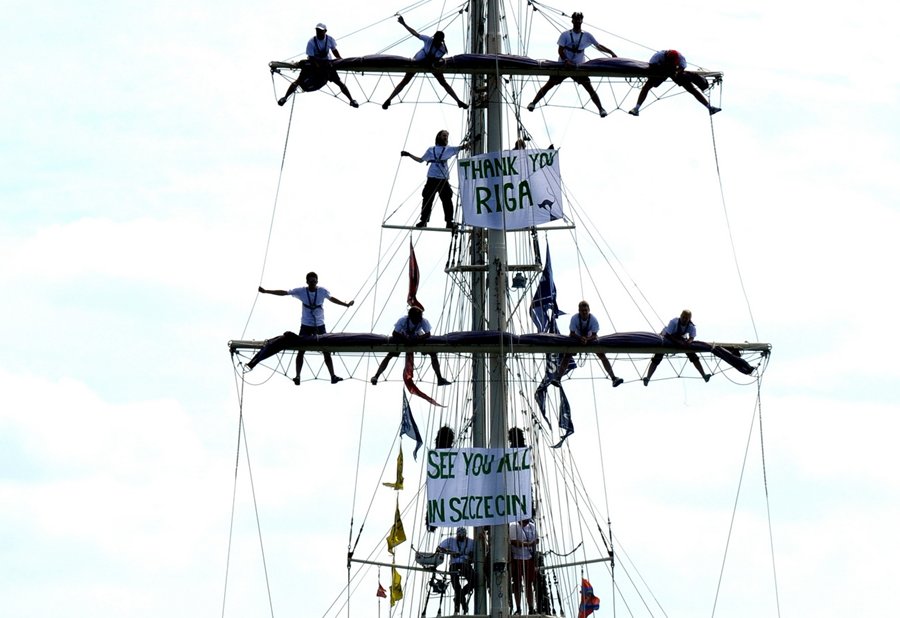 Pożegnanie Kapitana Głowackiego z Rygą