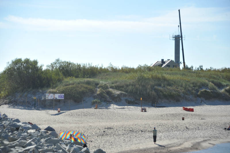 Mieszkańcy Ustki protestują przeciwko budowie wieży radarowej