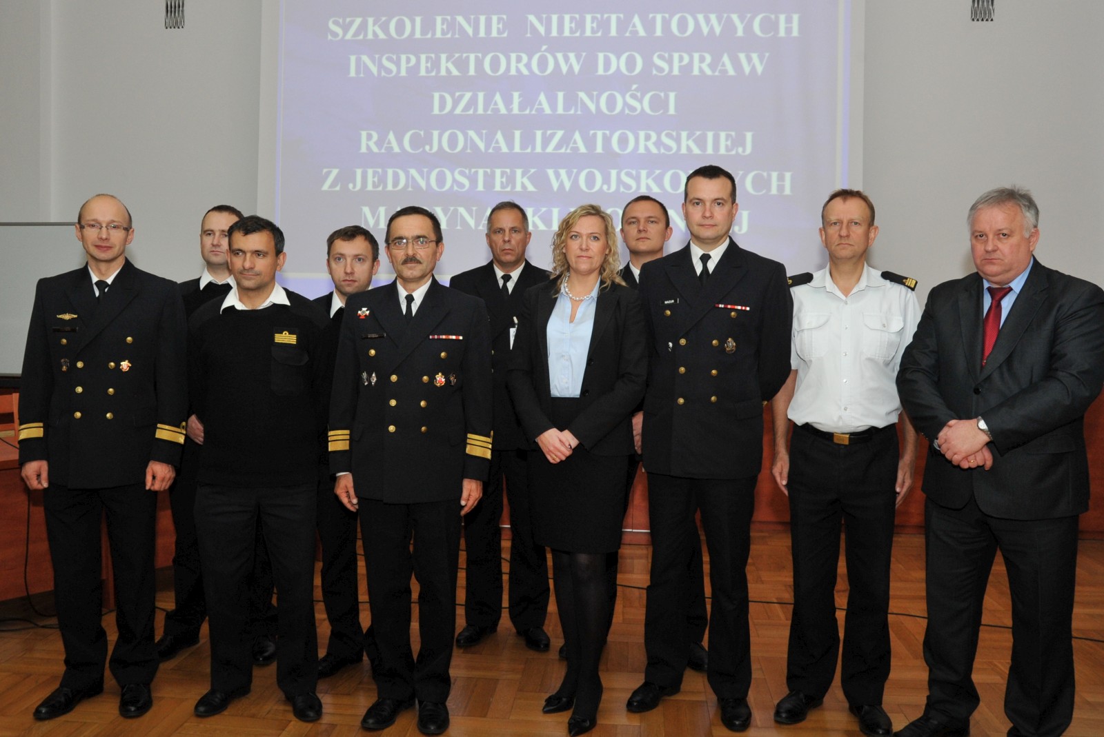 Podsumowanie konkursu na najlepszy projekt racjonalizatorski zastosowany w Marynarce Wojennej w 2012 roku