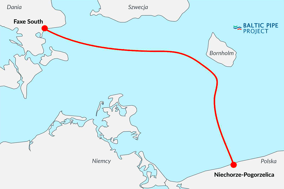 Rurociąg podmorski Baltic Pipe 