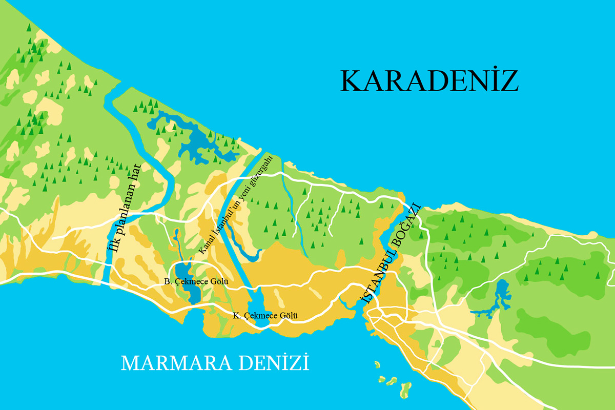 Planowany Kanał Istambulski