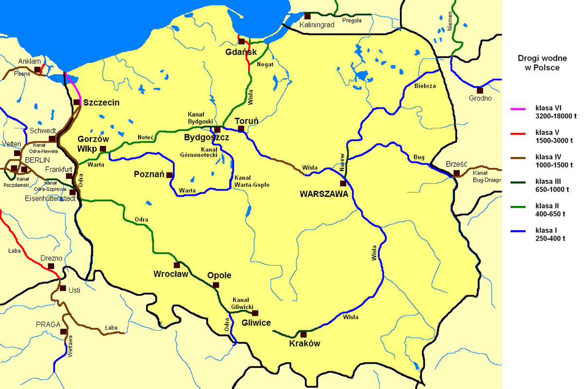 Śródlądowe drogi wodne w Polsce