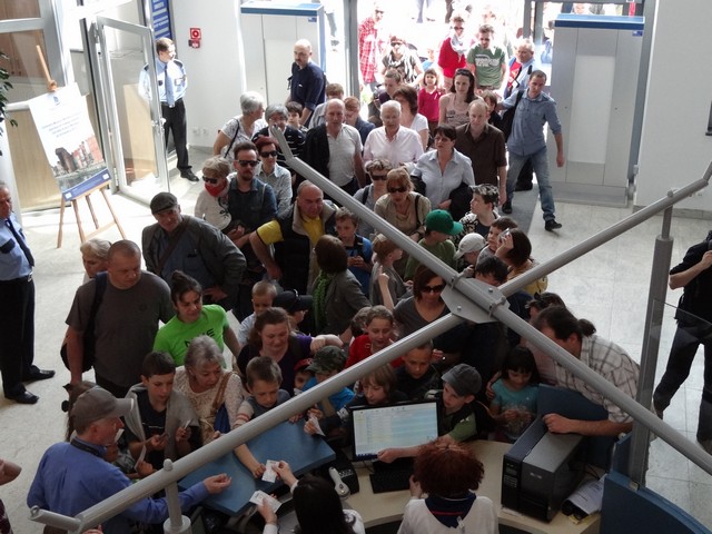 Chwilę po otwarciu Chwilę po otwarciu