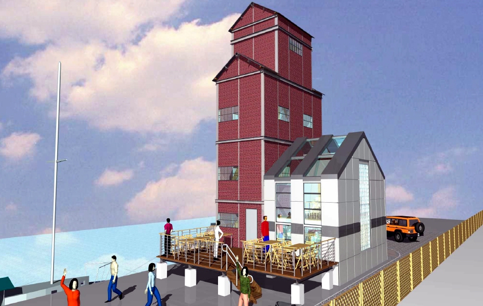 Firma z Gdańska przerobi zabytkowy żurawik na Centrum Żeglarstwa