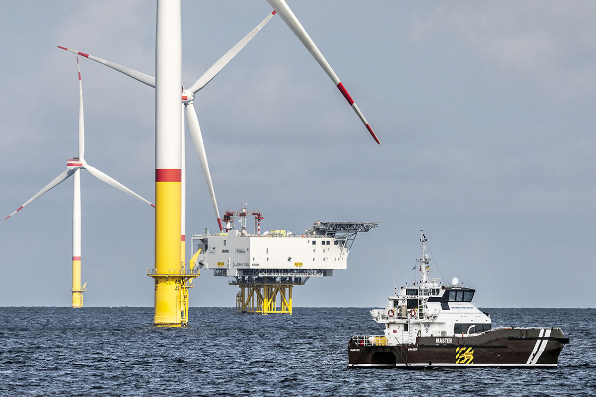 Podstacja elektroenergetyczna morskiej farmy wiatrowej Arkona
