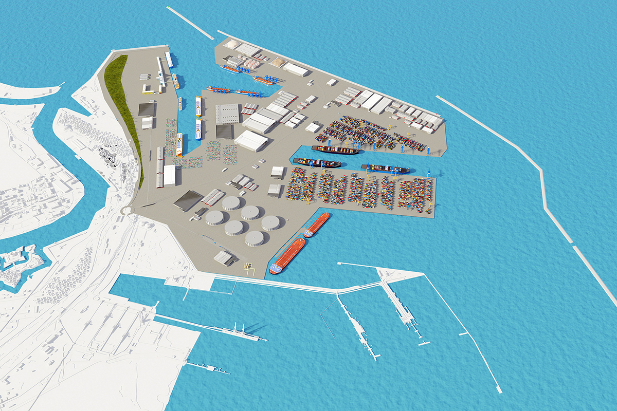 Wstępna koncepcja / wizja Portu Centralnego Wstępna koncepcja / wizja Portu Centralnego