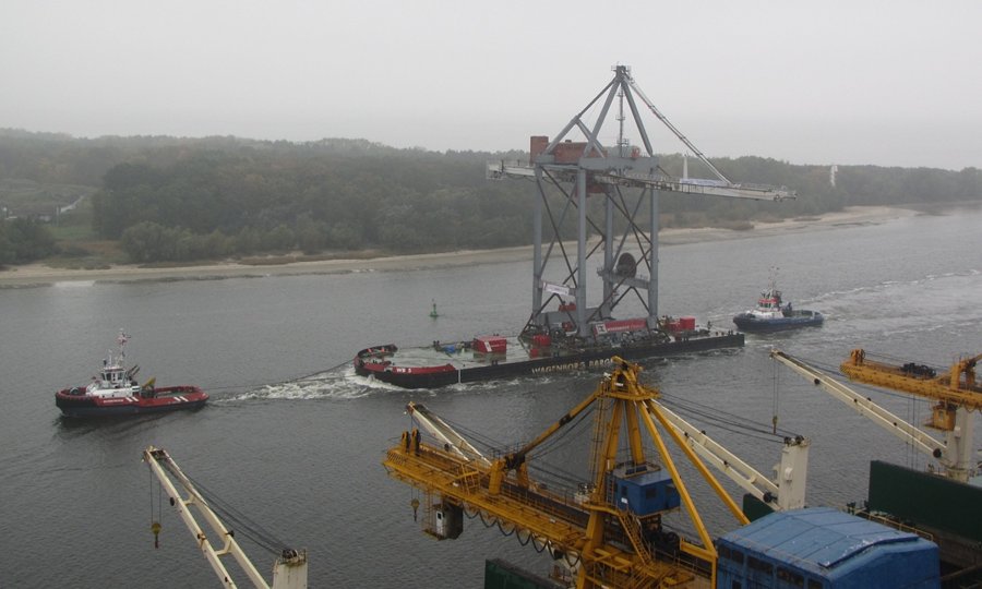 Nowa suwnica dla Portu Handlowego Świnoujście Nowa suwnica dla Portu Handlowego Świnoujście