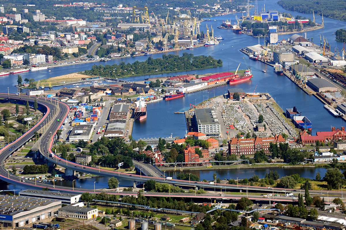 Port w Szczecinie 