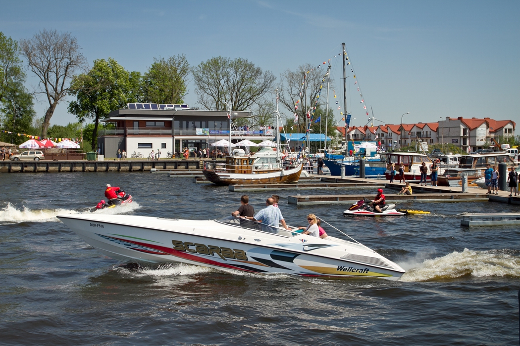 Marina żeglarska w Darłowie