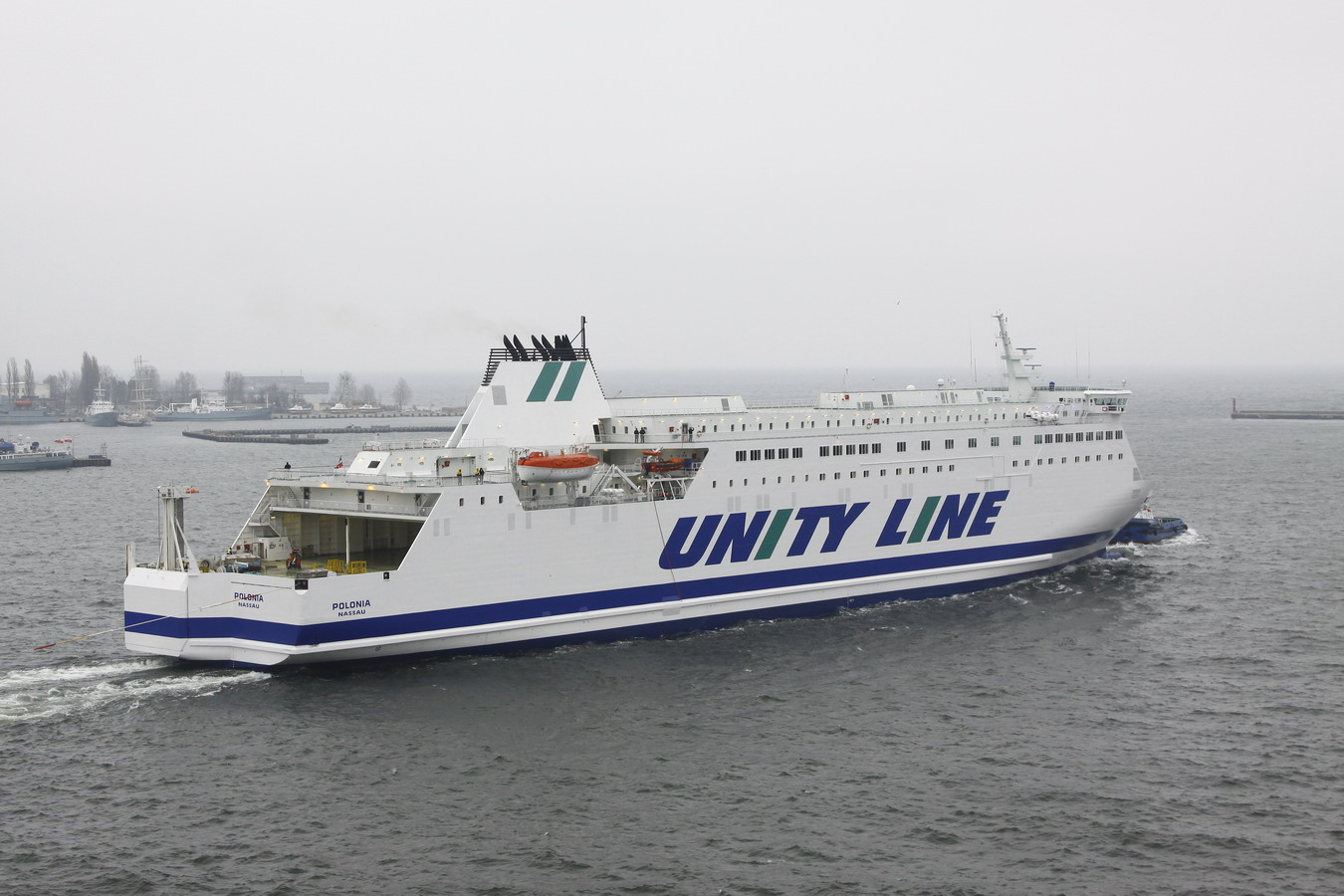 m/f Polonia opuszcza Gdynię Fot. PortalMorski.pl