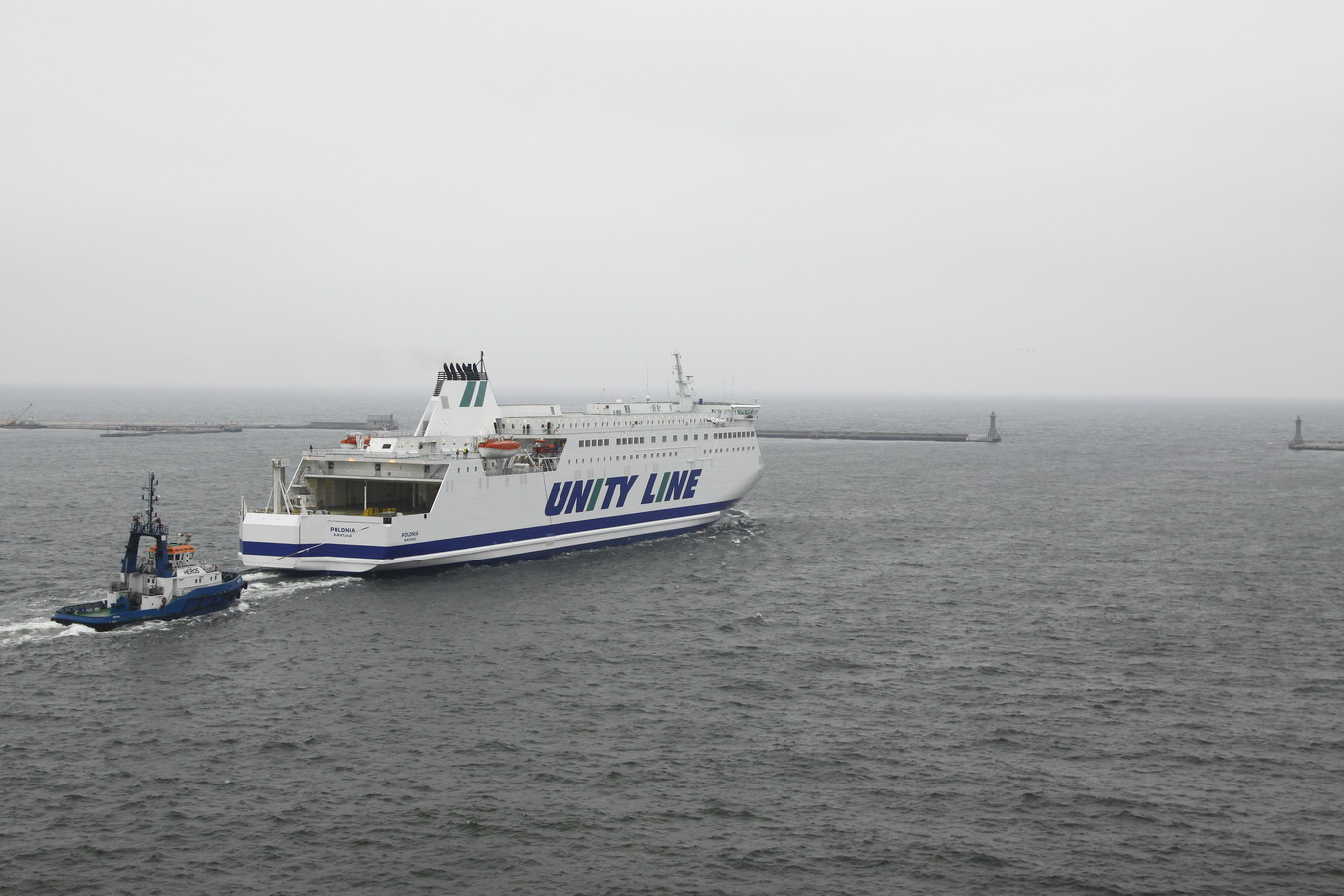 m/f Polonia opuszcza Gdynię Fot. PortalMorski.pl