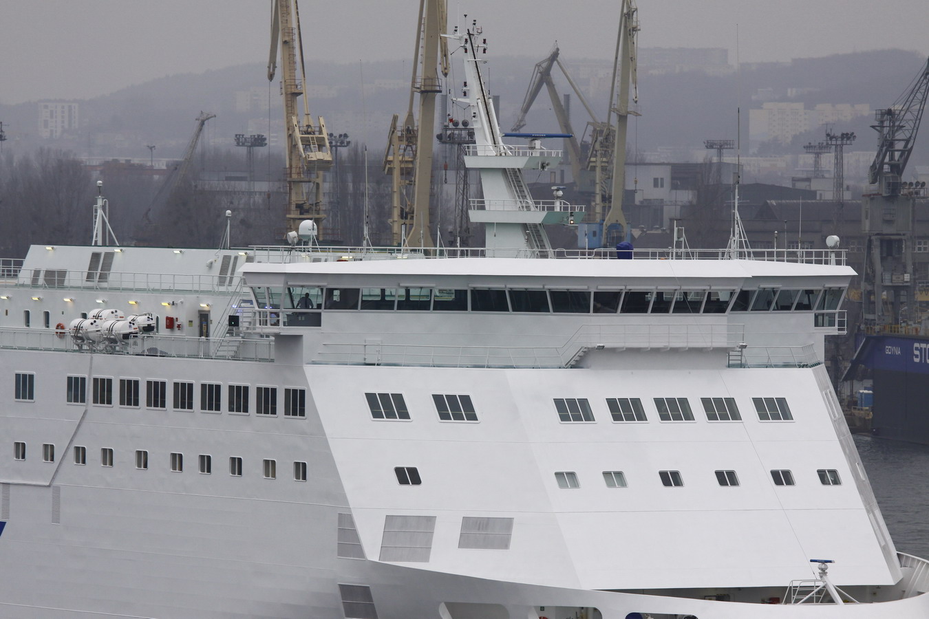 m/f Polonia opuszcza Gdynię Fot. PortalMorski.pl