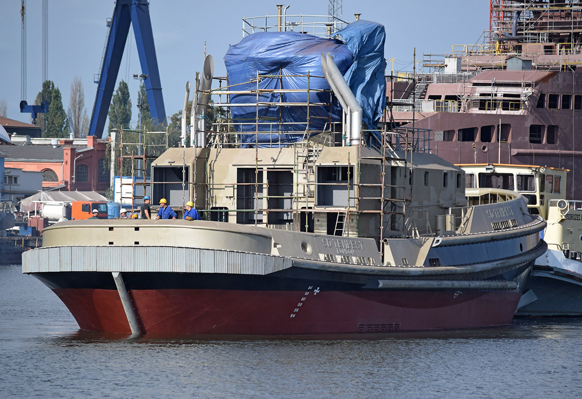 SD Tempest krótko po wodowaniu