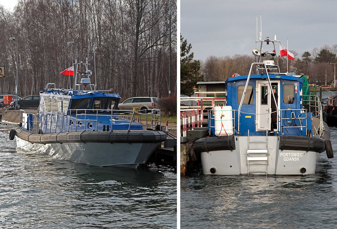 Portowiec - jedna z nowych łodzi ZMPGdańsk
