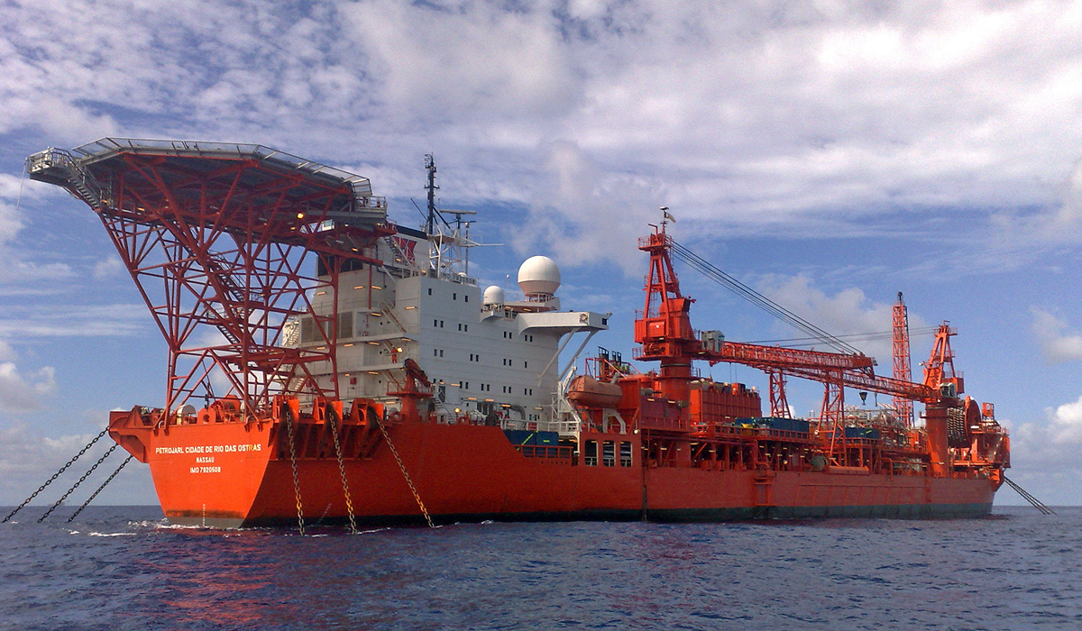 Petrojarl Cidade De Rio Das Ostras - FPSO z Remontowej SA - pracuje od kilku lat u brzegów Brazylii Petrojarl Cidade De Rio Das Ostras - FPSO z ''Remontowej'' - pracuje od kilku lat u brzegów Brazylii