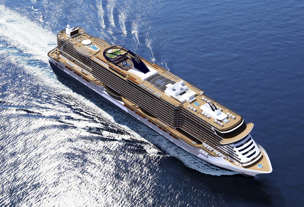Wycieczkowiec projektu „Seaside”, który zbuduje Fincantieri.