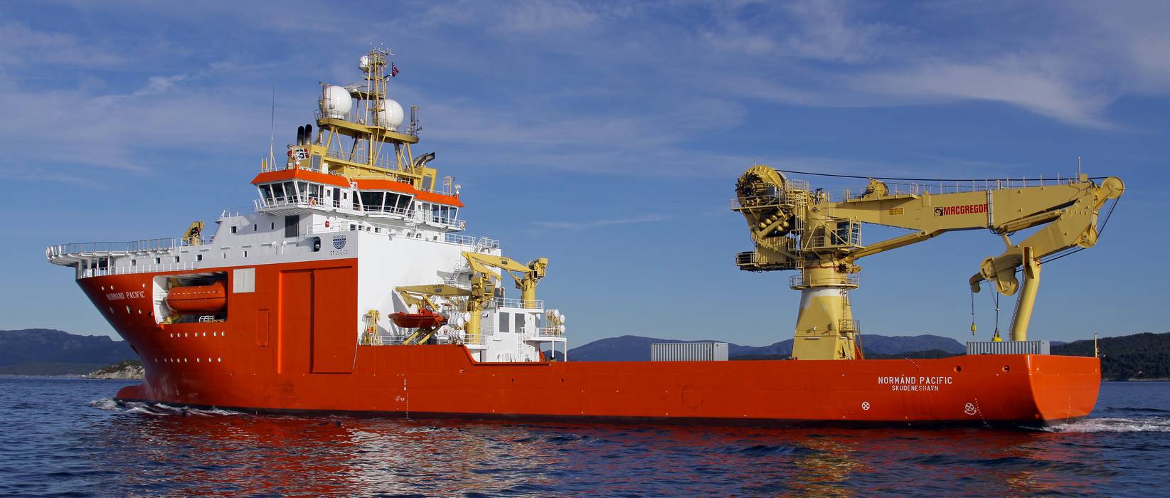 Normand Ranger Rov Normand Pacific - statek konstrukcyjny, ROV i DSV | PortalMorski.pl