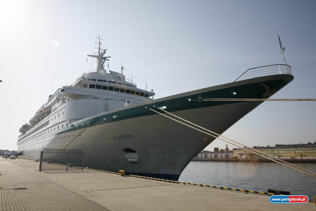Albatros w gdańskim porcie