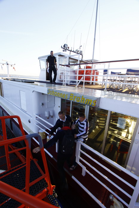 Wycieczkowiec rzeczny Johannes Brahms powrócił na sezon do Gdańska