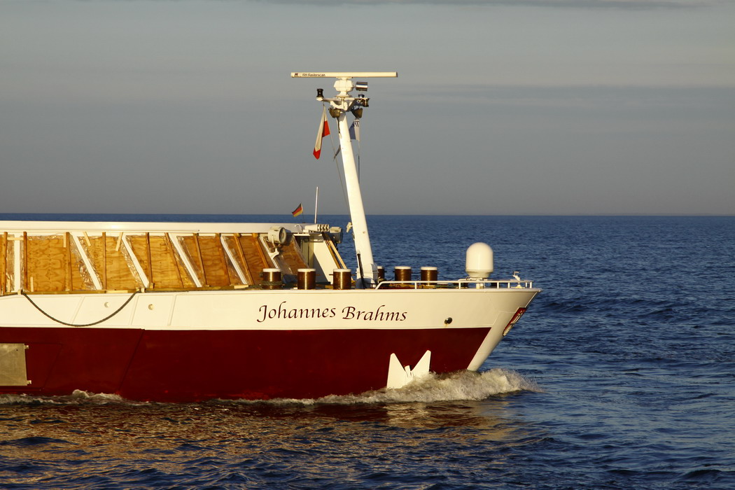 Wycieczkowiec rzeczny Johannes Brahms powrócił na sezon do Gdańska