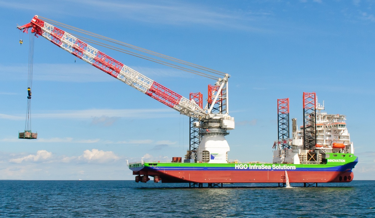 HLJV Innovation na próbach morskich