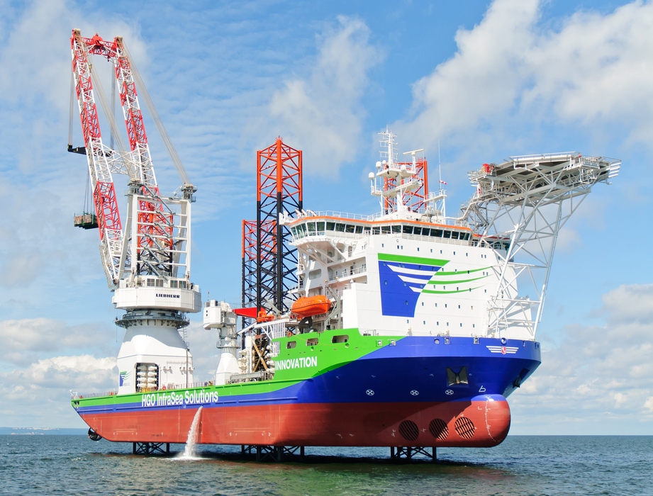 HLJV Innovation na próbach morskich