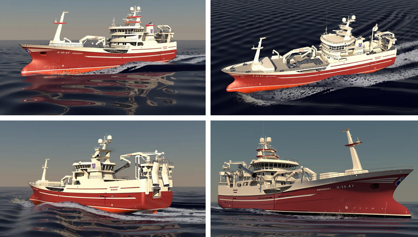 Trawler-sejner Haugagut Trawler-sejner Haugagut