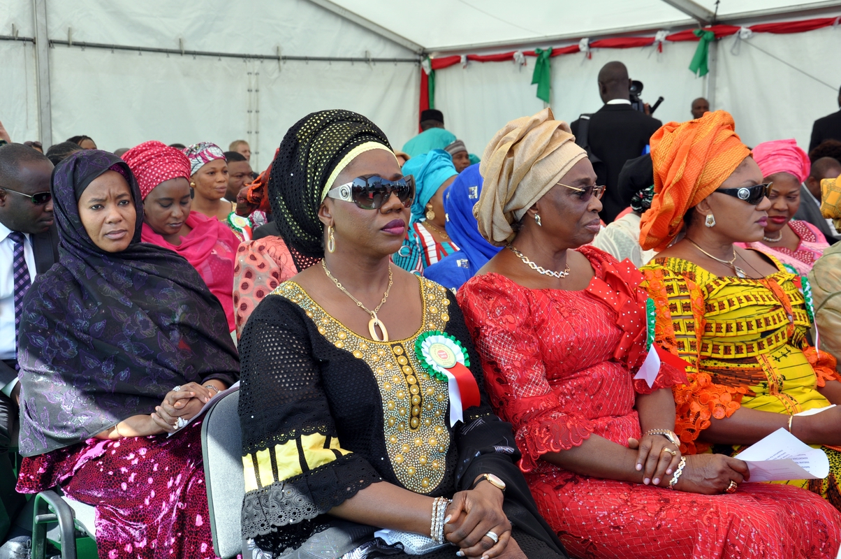 Nigeryjscy goście podczas uroczystości