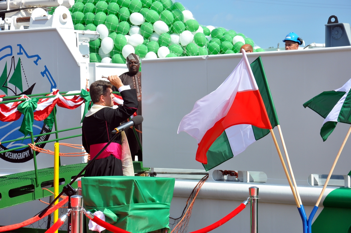 Poświęcenie statku Bayagbona