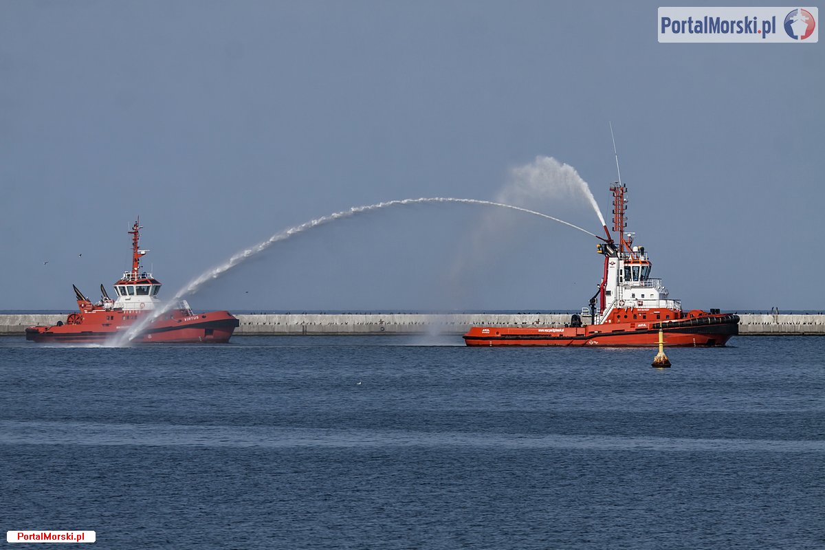 MSC Gülsün - wejście do Gdańska. Fot.: Piotr B. Stareńczak