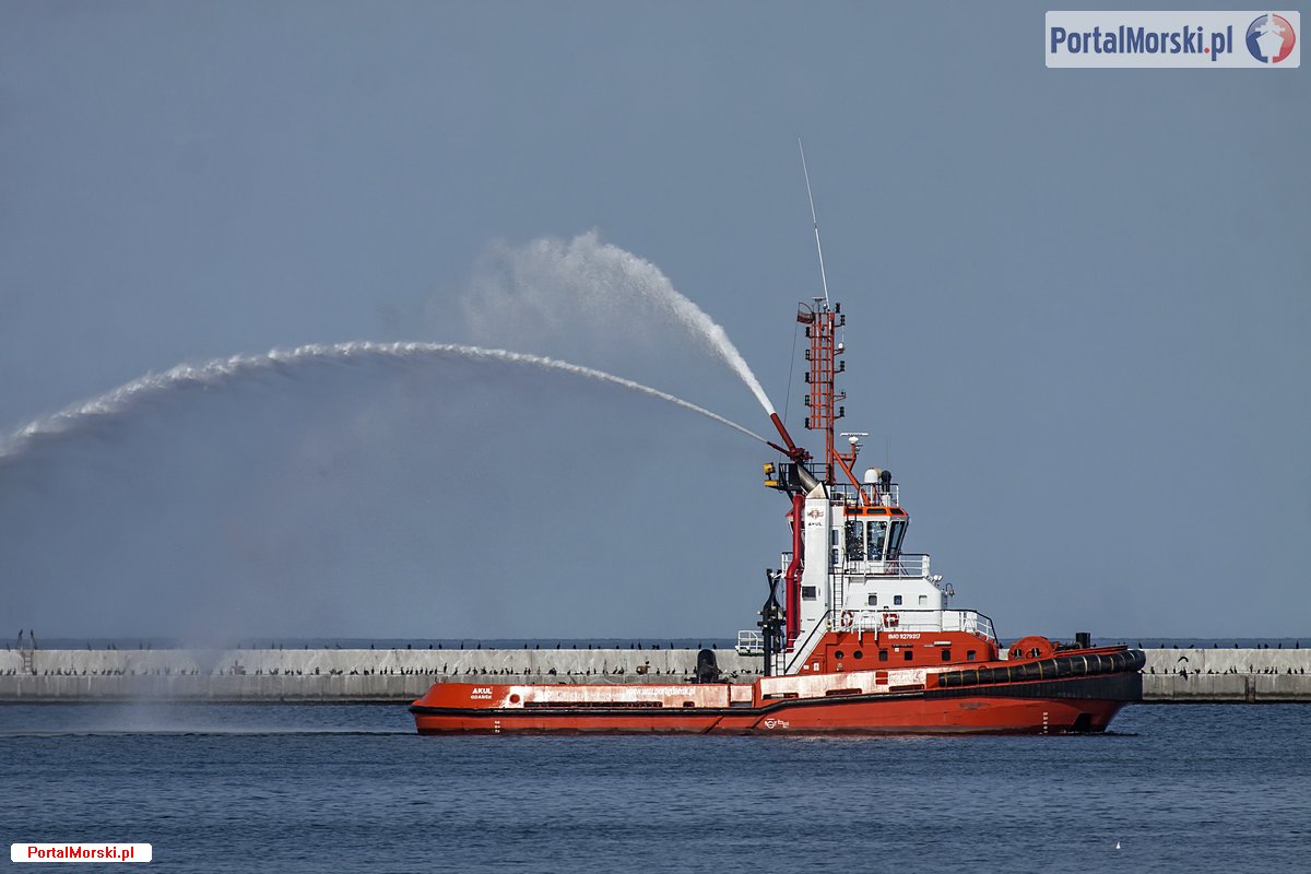 MSC Gülsün - wejście do Gdańska. Fot.: Piotr B. Stareńczak