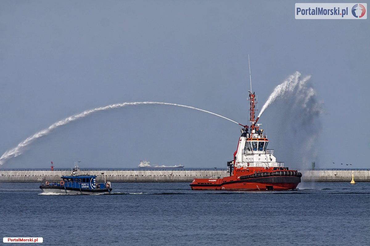 MSC Gülsün - wejście do Gdańska. Fot.: Piotr B. Stareńczak