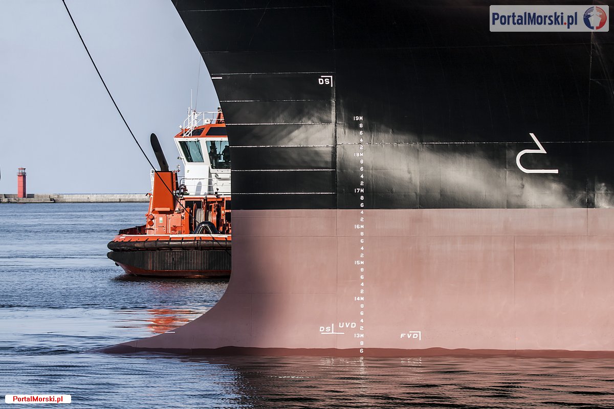 MSC Gülsün - wejście do Gdańska. Fot.: Piotr B. Stareńczak