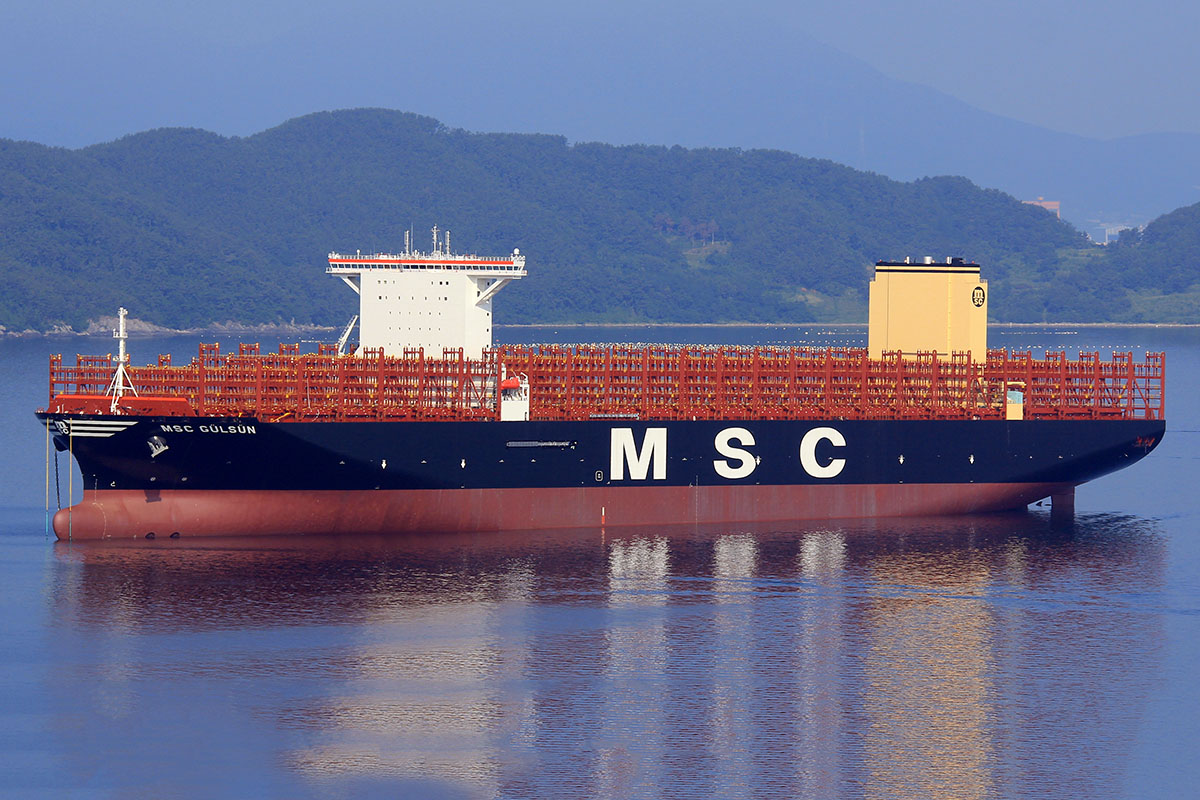  MSC Gülsün Kontenerowiec