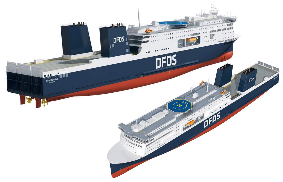 Nowe ro-pax'y DFDS