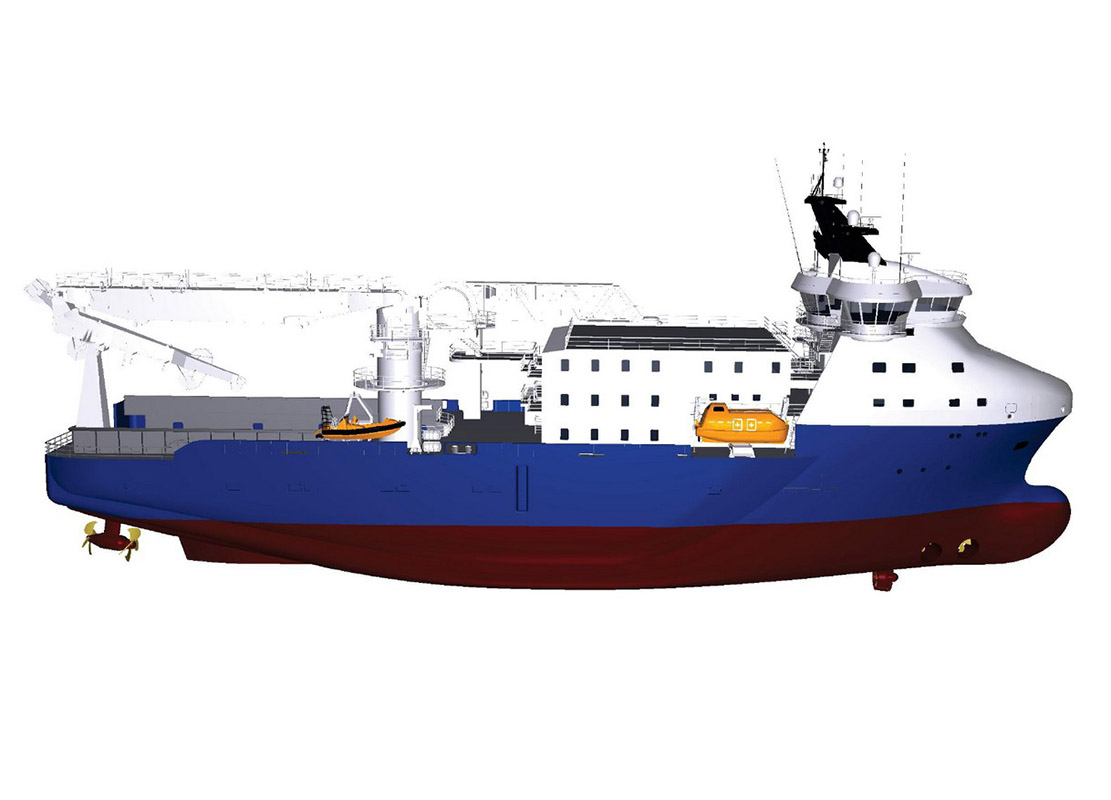 Vestland Cygnus po przebudowie - renderyzacja komputerowa