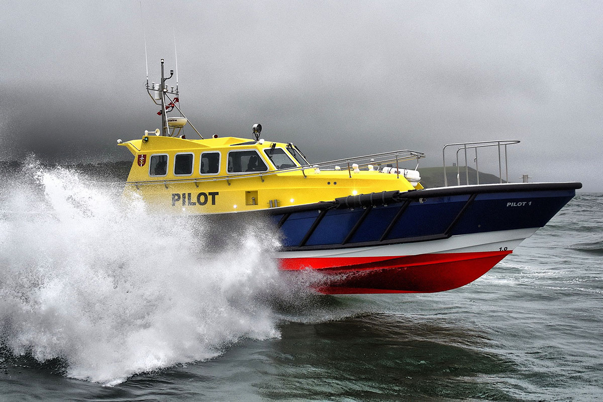 Pilot 1 w próbach morskich