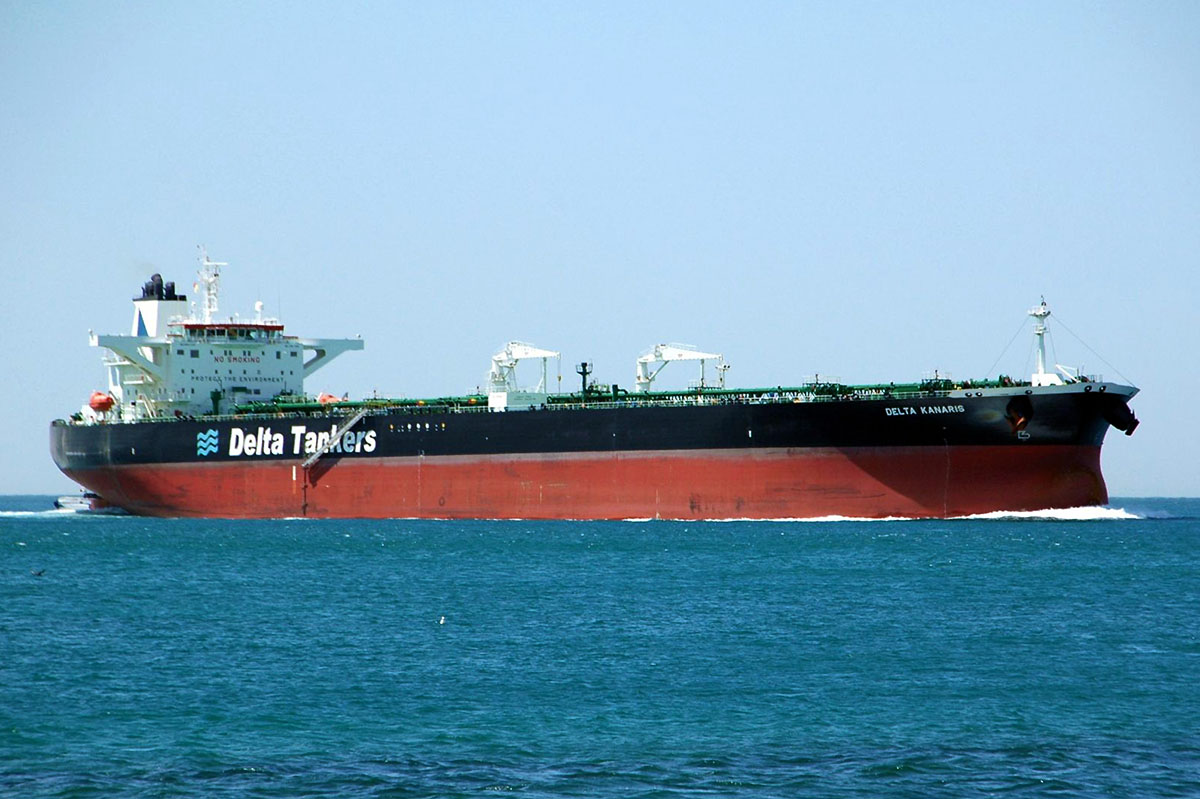 Zbiornikowiec naftowy Delta Kanaris. Fot.: Gerolf Drebes / Shipspotting.com