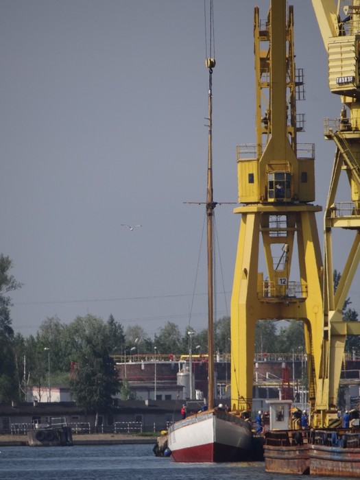 Pierwszy rejs - we wrześniu