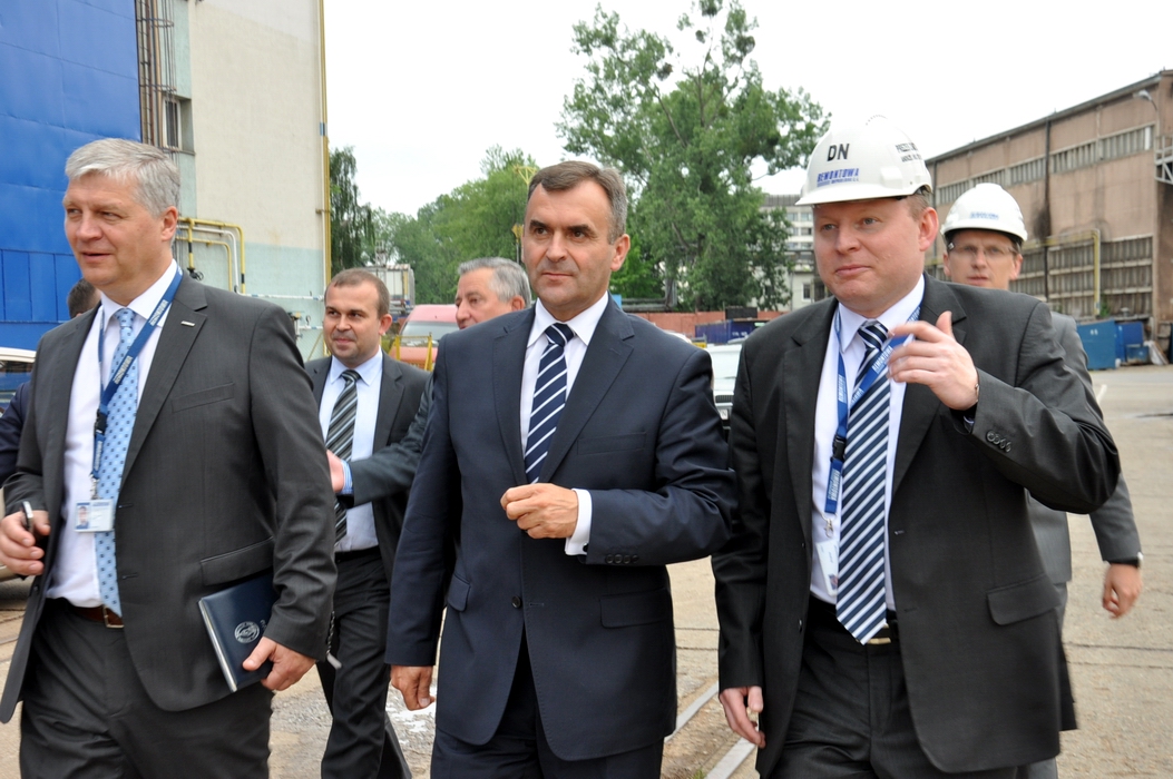 W drugiej stoczni...