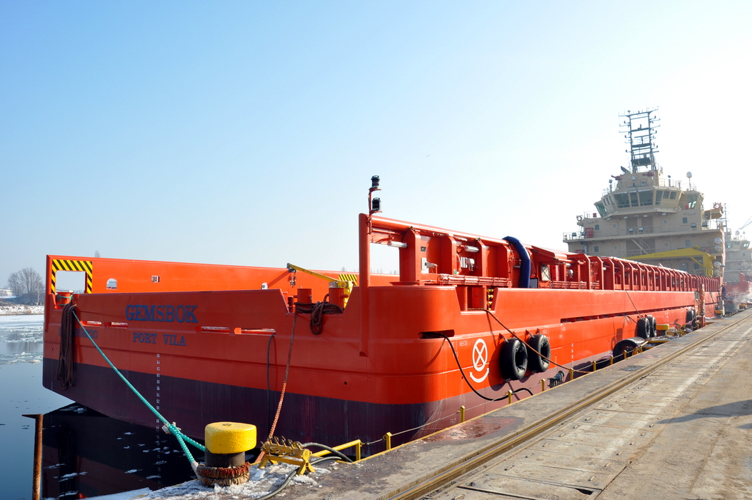 PSV Gemsbok w stoczni Remontowa Shipbuilding