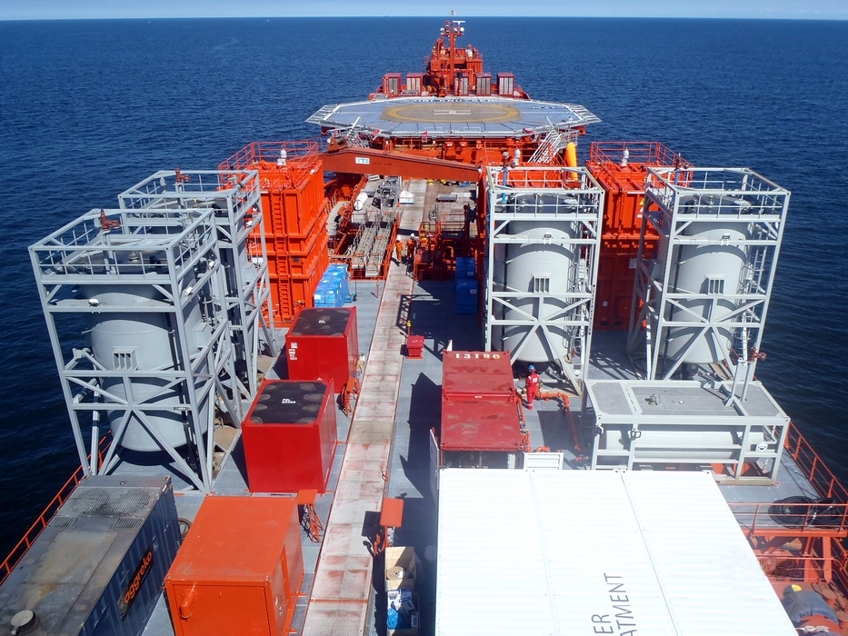 Siri Knutsen po przebudowie