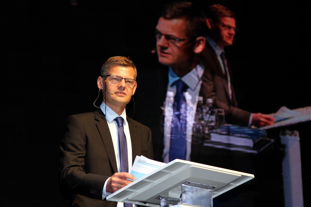 Gości wita country manager DNV Poland Andrass Joensen