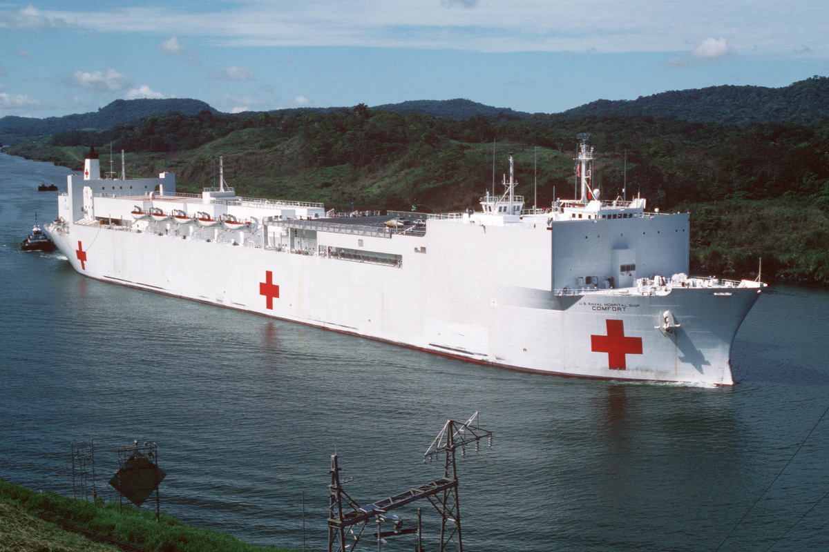 Okręt szpitalny USNS Comfort