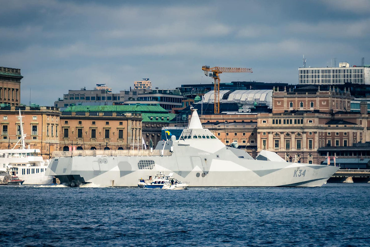 Okręty NATO w Sztokholmie przed ćwiczeniami BALTOPS 22