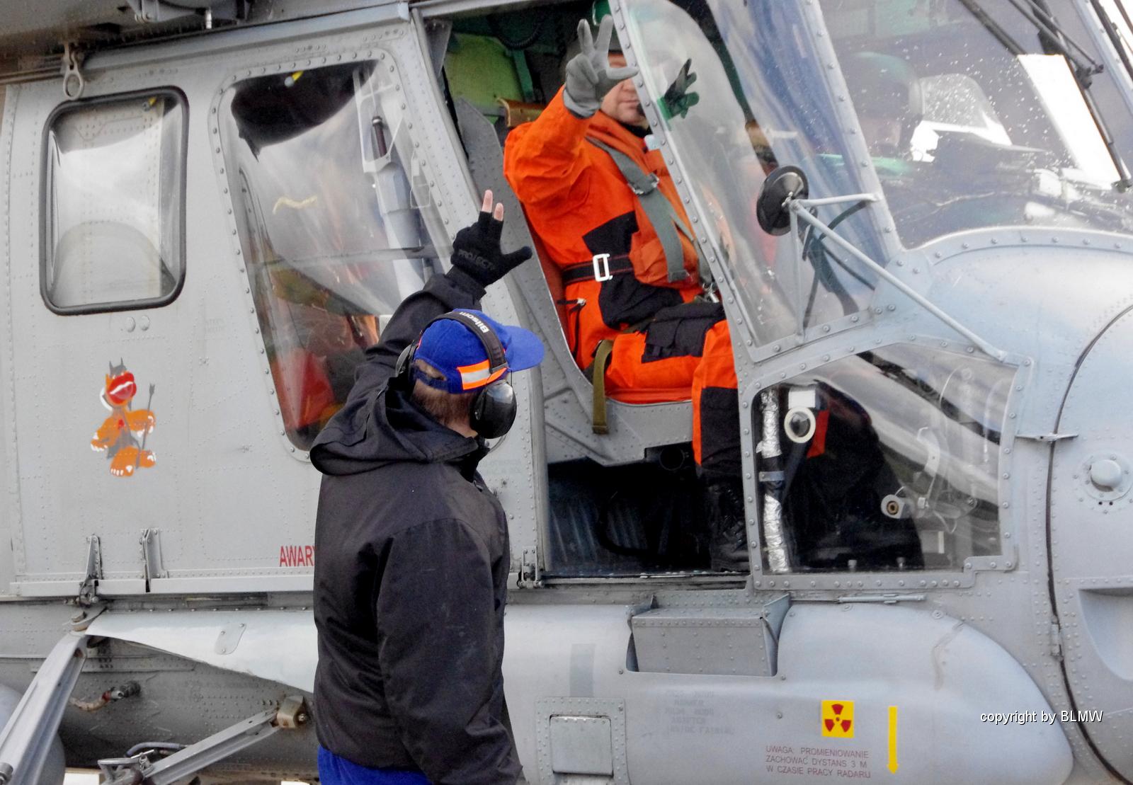 Treningowy zrzut sonoboi z SH-2G