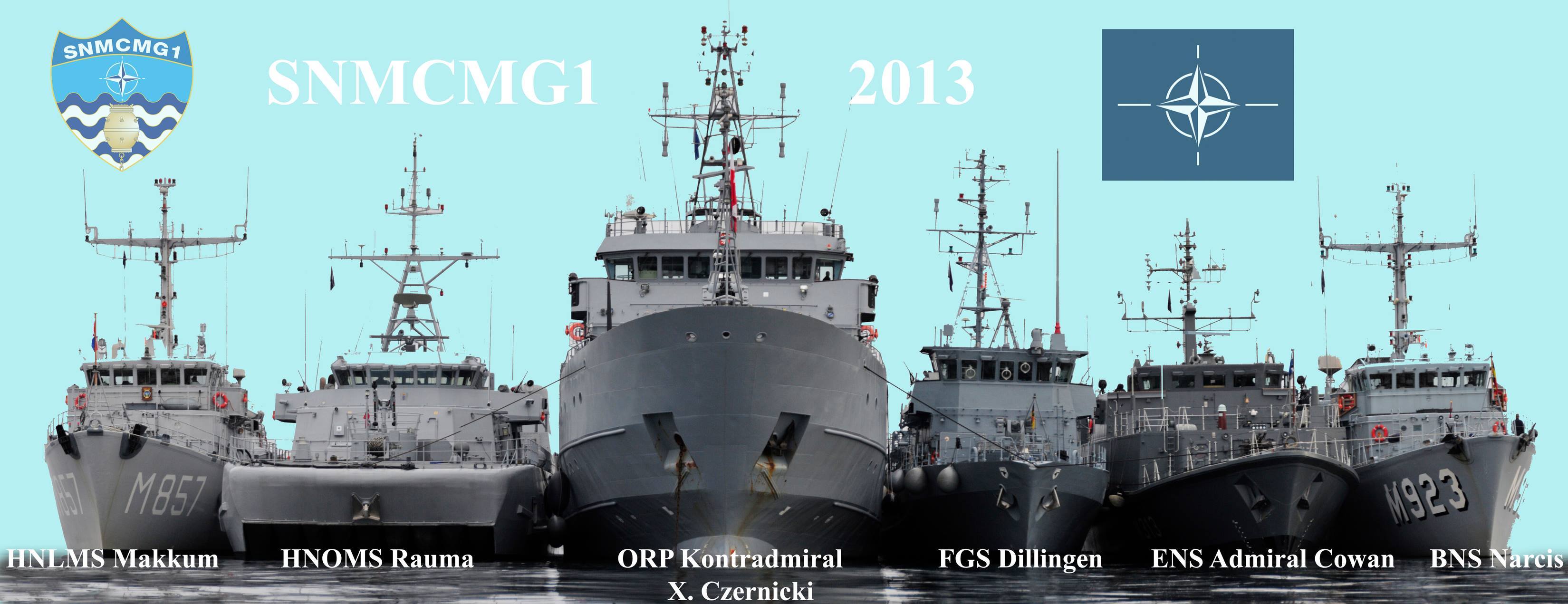 Stały Zespół Obrony Przeciwminowej NATO Grupa 1 (SNMCMG1) Stały Zespół Obrony Przeciwminowej NATO Grupa 1 (SNMCMG1)